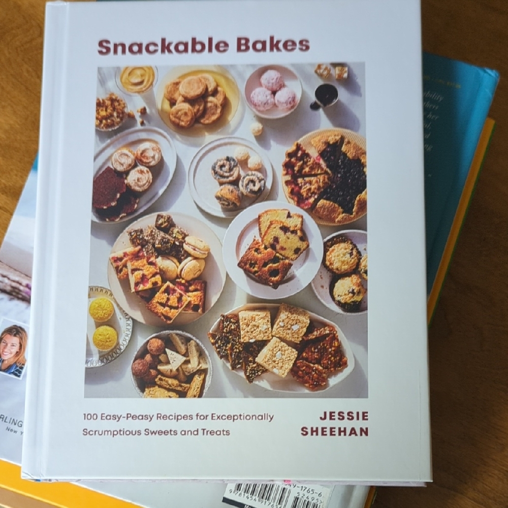 Snackable Bakes Cookbook by Jessie Sheehan